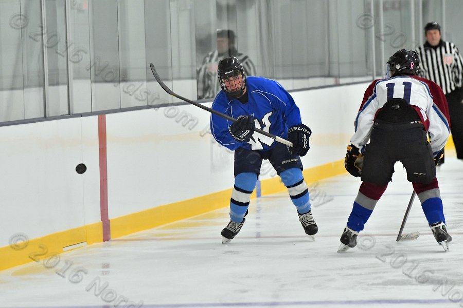 Wheaton College Men\'s Ice Hockey vs Middlesex Community College. - Photo By: KEITH NORDSTROM